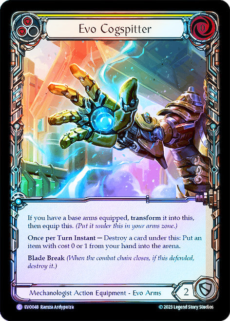 Evo Cogspitter (Cold Foiled)