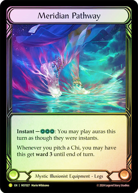 Meridian Pathway (Rainbow Foiled)