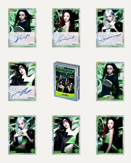 aespa X GAS trading Cards