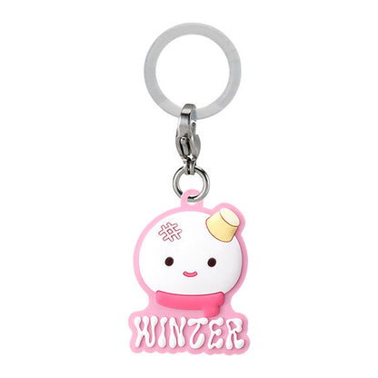 [Bandai 扭蛋] aespa ぷっくりめじるしアクセサリー