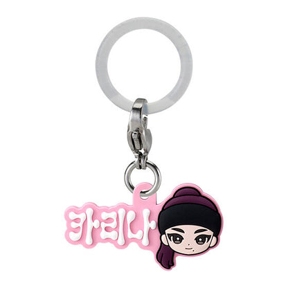 [Bandai 扭蛋] aespa ぷっくりめじるしアクセサリー