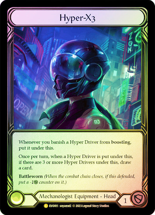 Hyper-x3 (Rainbow Foiled)