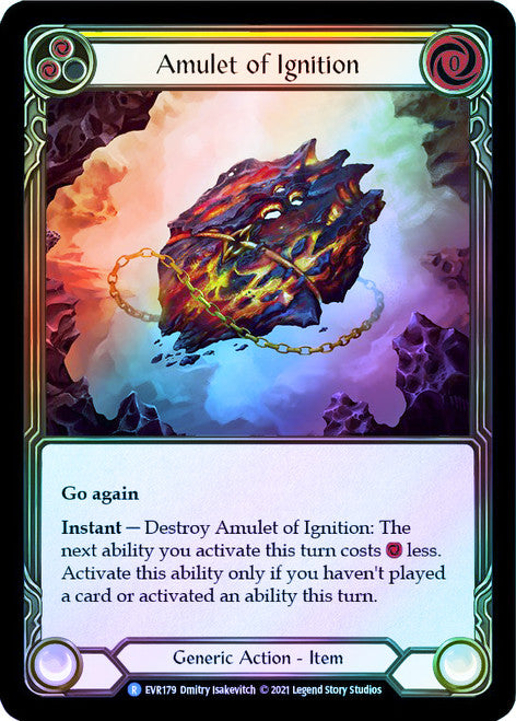 Amulet of ignition (Cold Foiled)