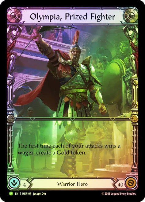 Olympia, Prized Fighter