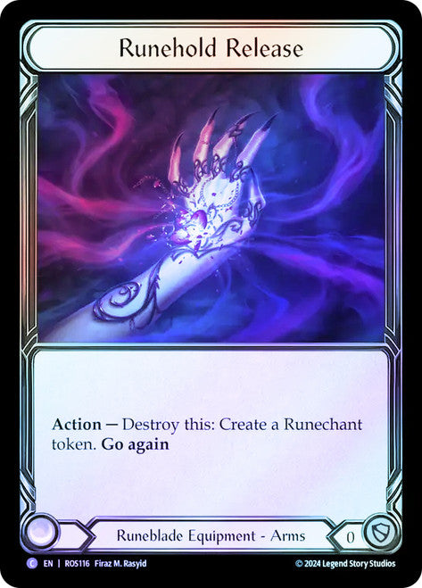 Runehold release (Cold Foiled)