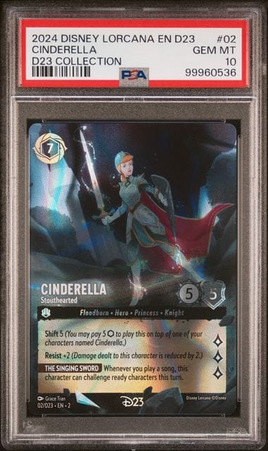 [PSA 10]2024 DISNEY LORCANA EN D23-D23 EXPO PROMO D23 COLLECTION - Fullset / 一套不散
