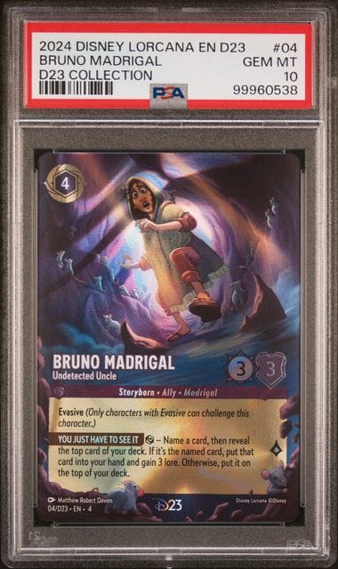 [PSA 10]2024 DISNEY LORCANA EN D23-D23 EXPO PROMO D23 COLLECTION - Fullset / 一套不散