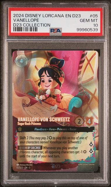 [PSA 10]2024 DISNEY LORCANA EN D23-D23 EXPO PROMO D23 COLLECTION - Fullset / 一套不散