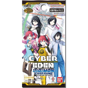 數碼暴龍卡牌遊戲補充包 網路伊甸園 CYBER EDEN [BT-22]